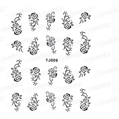 Samolepky na nehty černé 09 – Hledejceny.cz