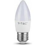 V-TAC E27 LED žárovka 4,5W, 470lm, svíčka Teplá bílá – Hledejceny.cz