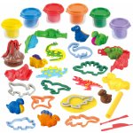 Playgo Plastelína dinosaurus 6x56g – Zboží Dáma
