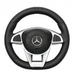 Baby Mix s vodící tyčí Mercedes-Benz AMG C63 Coupe bílé – Zbozi.Blesk.cz