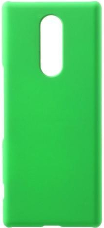 Pouzdro Rubberized plastové Sony Xperia 1 - zelené