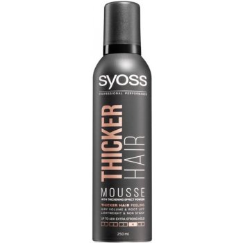 Syoss Thicker Hair Mousse Tužidlo na vlasy 250 ml od 89 Kč - Heureka.cz