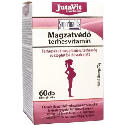 JutaVit Pregnancy Vitamin Fetal Protection 60 tablet – Hledejceny.cz