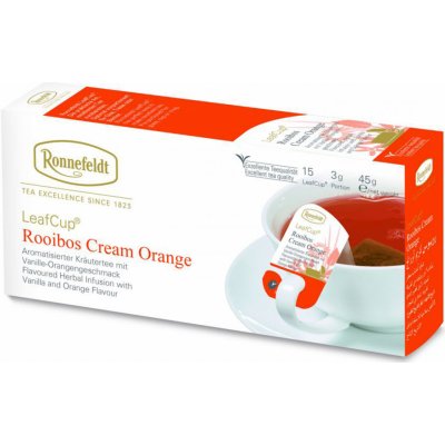 Ronnefeldt LeafCup Cream Orange čaj sáčky 15 x 3 g – Zboží Mobilmania