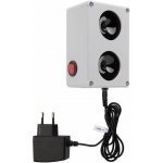 LAPKA Vodotěsný, ultrazvukový plašič na kuny, myši a potkany DRAGON ULTRASONIC C200 - napájení přes 6V adaptér v balení – Zboží Dáma