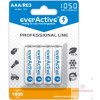 Baterie nabíjecí everActive Professional line AAA 1050 mAh 4ks EVHRL03-1050