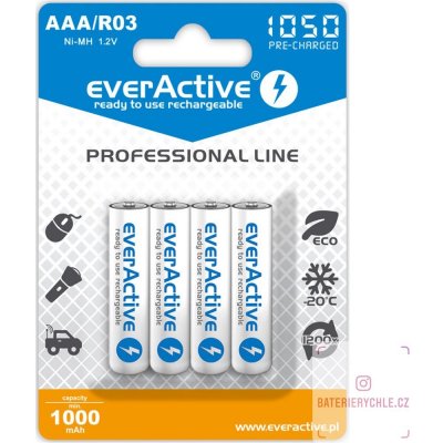 everActive Professional line AAA 1050 mAh 4ks EVHRL03-1050