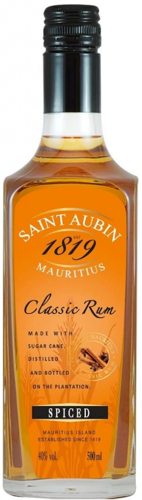 Saint Aubin Spiced 40% 0,7 l (holá láhev)