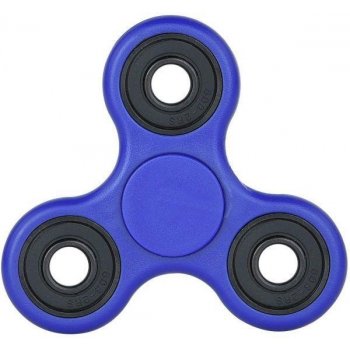 Fidget Spinner kov 7cm modrý