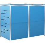 vidaXL nerezová ocel 138 x 77,5 x 112,5 cm Oranžová – Sleviste.cz