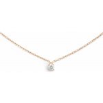 Daniel Wellington Mirelle Solitaire pozlacený náhrdelník DW00401968 – Zboží Dáma