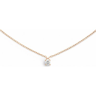 Daniel Wellington Mirelle Solitaire pozlacený náhrdelník DW00401968 – Zboží Dáma