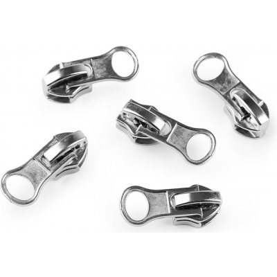 Jezdec ke spirálovým voděodolným zipům No 7 Varianta: nikl, Balení: 5 ks 43231/84503/236048 – Hledejceny.cz