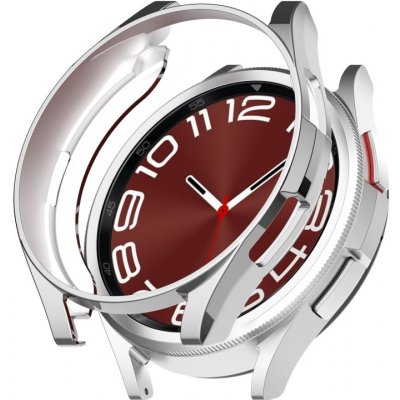 VSECHNONAMOBIL 63689 TPU HALF COVER Obal pro Samsung Galaxy Watch 6 Classic 43mm stříbrný – Zbozi.Blesk.cz