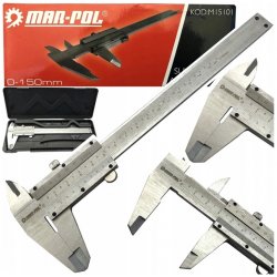 MAR-POL M15101 Měřítko posuvné kovové 0-150mm