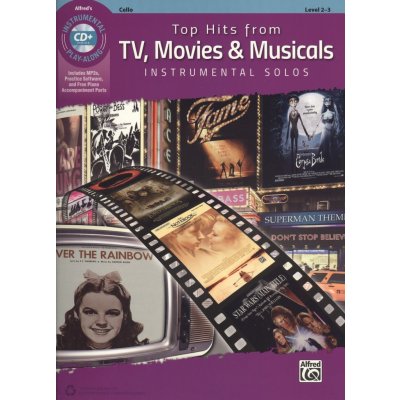 TV, MOVIES & MUSICALS + CD / violoncello + klavír PDF