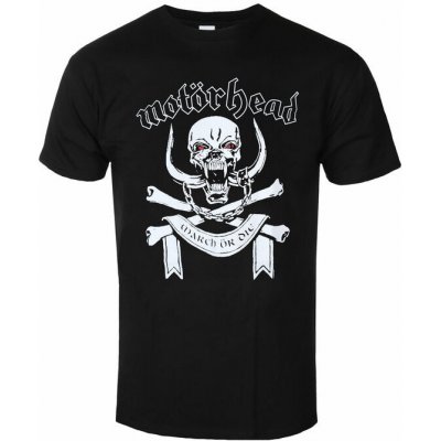 Rock Off tričko pánské Motörhead March Or Die Black MHEADTEE69MB