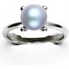 Prsteny Čištín Stříbrný Swarovski perla iridescent light blue T 1400