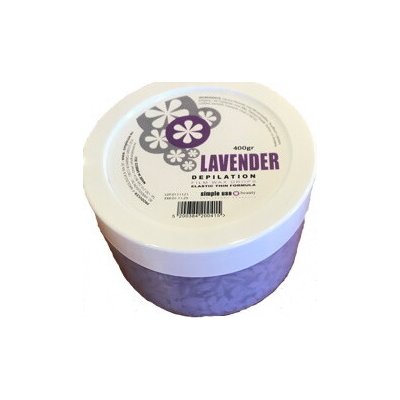 simple use Depilační vosk zrnka Levandule 400 g – Sleviste.cz