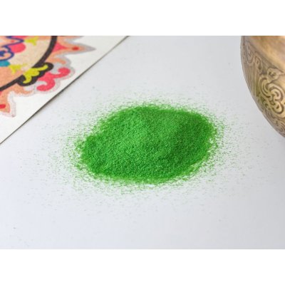 Radost v písku Barevný písek BRČÁLOVĚ ZELENÁ 40g – Zboží Dáma