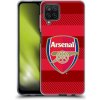 Pouzdro a kryt na mobilní telefon Samsung Pouzdro Head Case Samsung Galaxy A12 Arsenal FC Logo s pruhy