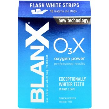 BlanX O3X Oxygen Power bělicí pásky na zuby 10 ks