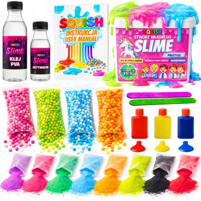 Sada na výrobu slizu Mořská panna - Kreativní BOX – Sleviste.cz