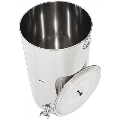 Mellarius Stáčecí nádoba MiniLine 200 kg nerez kohout – Zboží Dáma