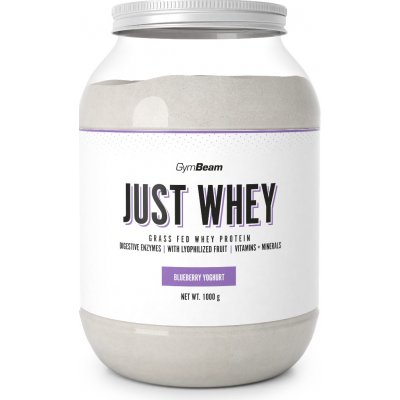 GymBeam Just Whey borůvkový jogurt 1000 g