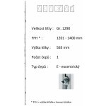 ROTO NX Lišta převodu konstantní Gr. 1290 / 1201-1400 / 1 – Sleviste.cz