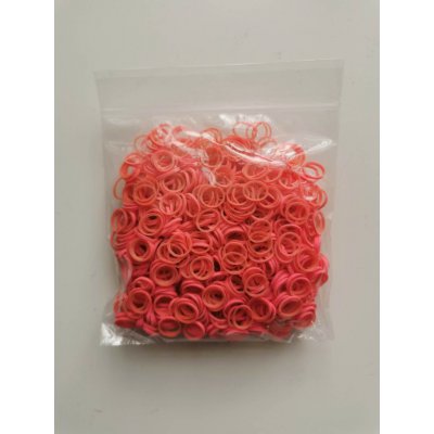 Lainee Limited Gumičky LAINEE latex bands „LIGHT weight“ na Top knot 1/4 0,64cm růžová 850 ks – Sleviste.cz