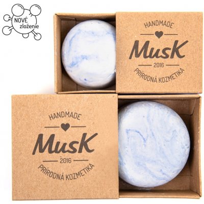 Musk Pánský tuhý šampon Kapitan 40 g podpora růstu vlasů v krabičce – Zboží Mobilmania