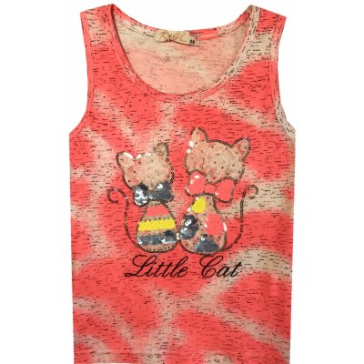 Kugo tílko dívčí oranžová – Zbozi.Blesk.cz