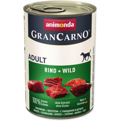 Animonda Gran Carno Original Adult Hovězí & zvěřina 400 g – Zboží Mobilmania