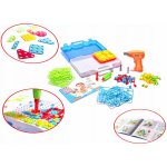 KIK KX7838 Mozaika dětské puzzle plastové bloky + šroubovák – Zboží Mobilmania