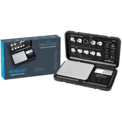 On Balance Robust scale, 500g/0,01g, černá – Hledejceny.cz