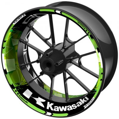 jednodílné polepy na kola KAWASAKI Z800 Triangle Dark – Sleviste.cz