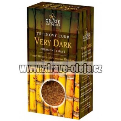 Grešík Cukr třtinový tmavý Very Dark 300 g – Zboží Mobilmania