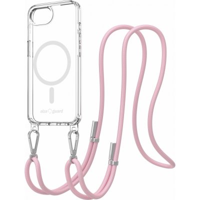 AlzaGuard Luxe Detach Lanyard Case Compatible with MagSafe for iPhone 16 růžový AGD PCLM413P – Zboží Živě