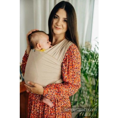 LennyLamb elastický šátek Nude béžová – Zboží Dáma