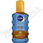 Nivea Sun Protect & Bronze olej na opalování spray podporující zhnědnutí SPF20 200 ml – Zbozi.Blesk.cz