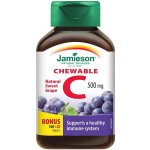 Jamieson Vitamin C 500 mg tropické ovoce cucací 120 tablet – Hledejceny.cz