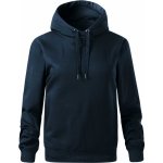 Bezpotisku bez potisku oversized mikina dámská Moon kratší + širší Námořní velmi tmavá téměř modrá černá – Sleviste.cz