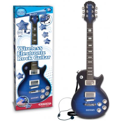 Bontempi Rocková kytara elektronická Gibson s head setem – Zboží Mobilmania