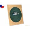 Látkový kapesník ETEX Dárkový pánský bavlněný kapesník pro rybáře Okoun 1ks