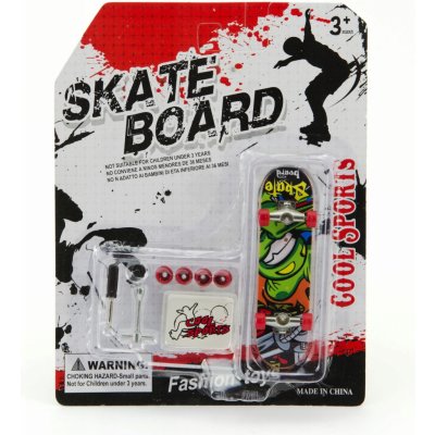 Teddies Skateboard prstový plast 10cm s doplňky asst – Zboží Dáma Teddies Skateboard prstový plast 10cm s doplňky asst – Zboží Dáma