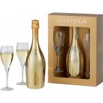 Bottega Gold Prosecco Spumante Brut DOC 11% 0,75 l (dárkové balení 2 sklenice) – Zboží Dáma