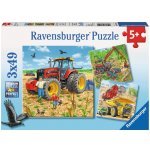 Ravensburger Velké stroje 3 x 49 dílků – Hledejceny.cz