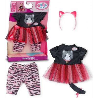 Zapf Creation BABY born Šatičky s kočičkou 43 cm – Sleviste.cz