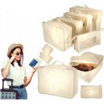 Ikonka kosmetická taštička organizér do kufru béžová – Sleviste.cz